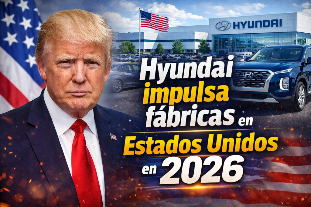 Hyundai impulsa fábricas en Estados Unidos en 2026 para evitar aranceles de Donald Trump