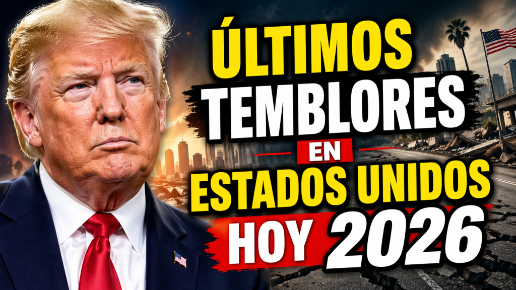 Últimos temblores en Estados Unidos hoy 2026 reporte en vivo del USGS y zonas afectadas'